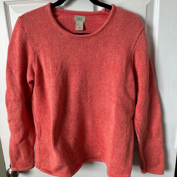 Vintage L. L. Bean Women’s Cotton Sweater - size L - Vintage LL Bean - Picture 2 of 4